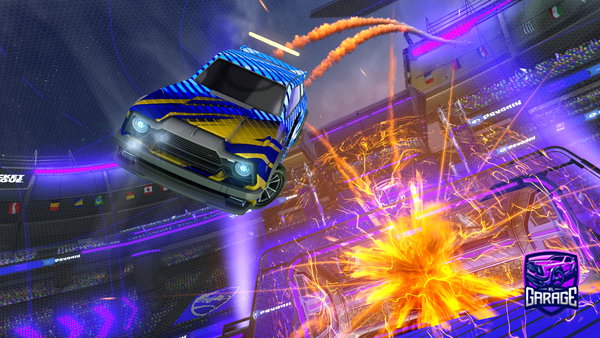 A Rocket League car design from Alex546
