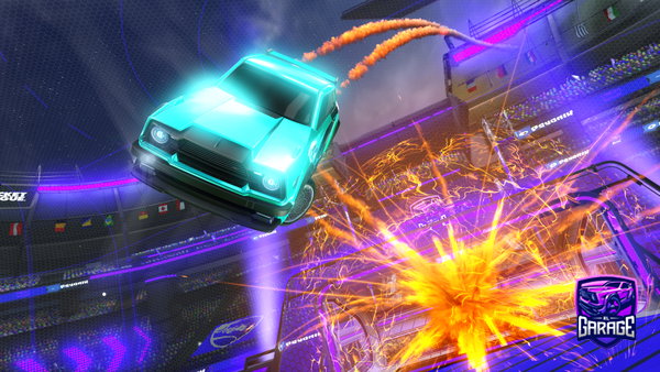 A Rocket League car design from enzinorl
