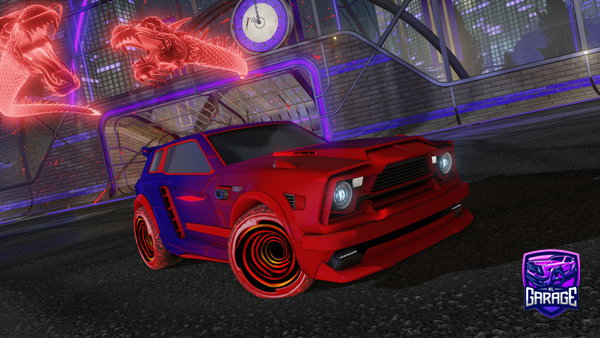 A Rocket League car design from Capitan_soto