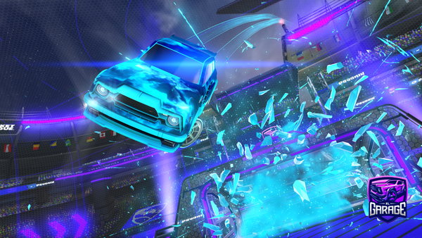A Rocket League car design from SmugExige
