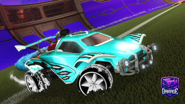 A Rocket League car design from Axolotl_Man_89