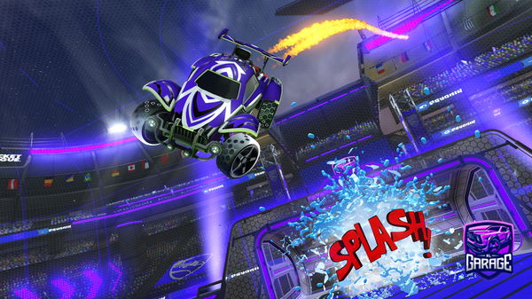 A Rocket League car design from Rickertt_013