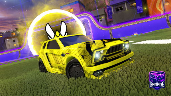 A Rocket League car design from Hysterikill