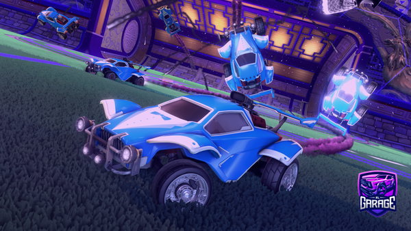 A Rocket League car design from Enes306