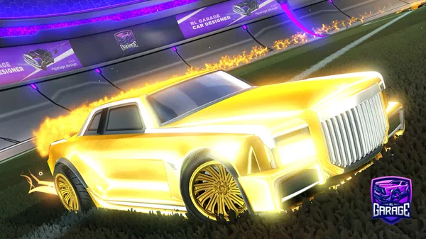 A Rocket League car design from olafyay