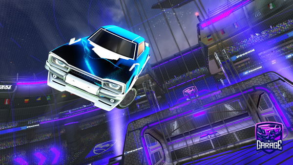 A Rocket League car design from ItsVektor