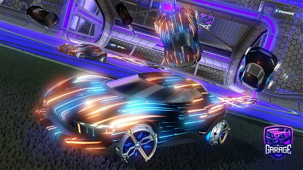A Rocket League car design from Spinonimus