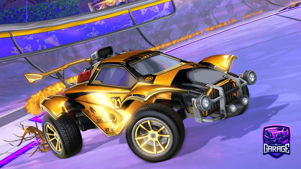 A Rocket League car design from Capybara_RL