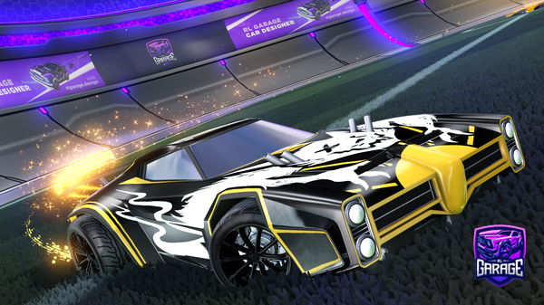 A Rocket League car design from HotIce2k