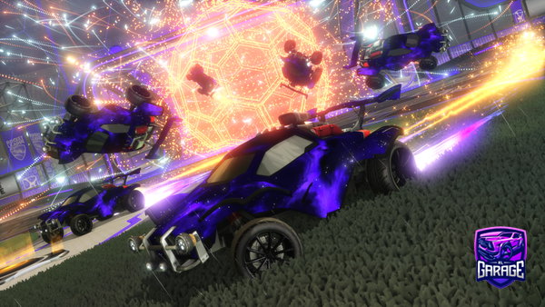 A Rocket League car design from batman69420