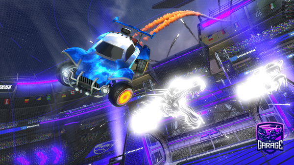 A Rocket League car design from TCD_TOXIC