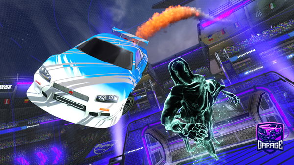 A Rocket League car design from 0Skips0