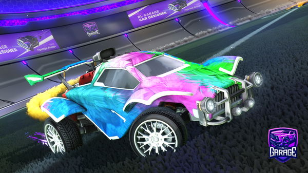 A Rocket League car design from LyfsZ