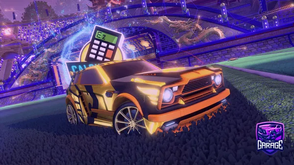A Rocket League car design from Faze_hotdog