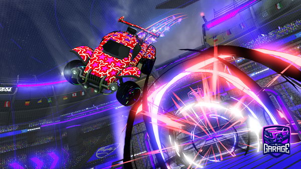 A Rocket League car design from Kwizi