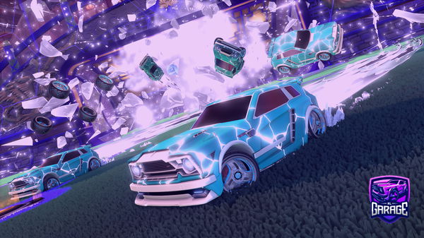 A Rocket League car design from titox1111