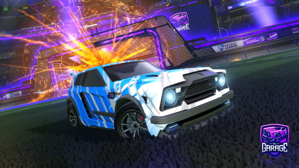 A Rocket League car design from Jasonisgood
