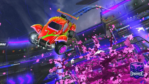 A Rocket League car design from UNMassivE