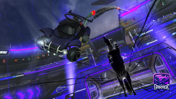 A Rocket League car design from xIllII-XeroX-IIl