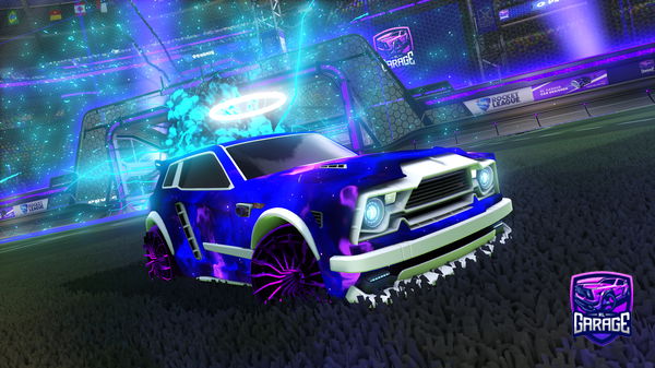 A Rocket League car design from Soyo799