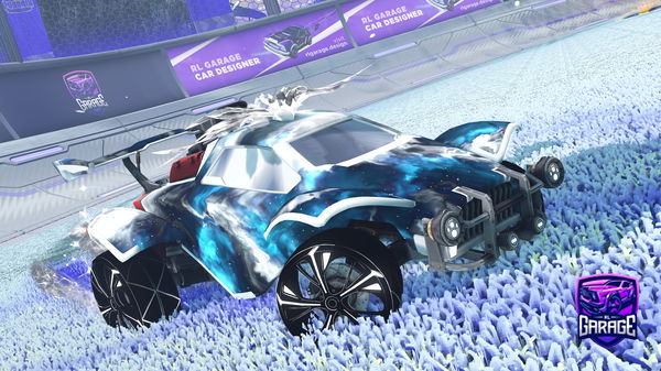 A Rocket League car design from Izzuru