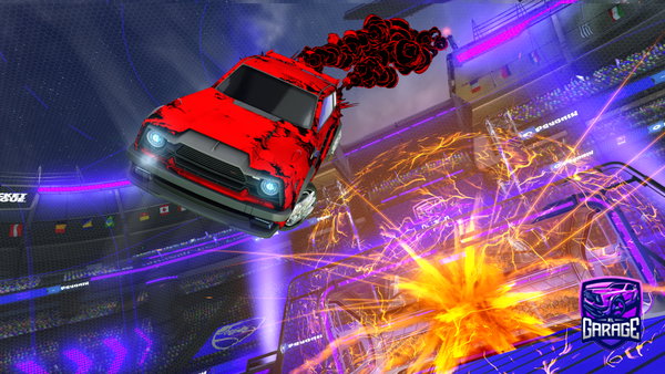 A Rocket League car design from Killerboyz9613