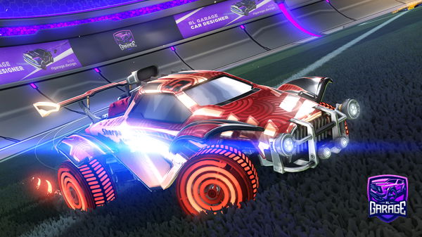 A Rocket League car design from TheCurtisTC