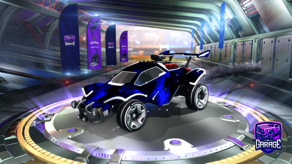 A Rocket League car design from trashton89