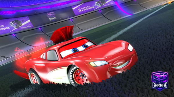 A Rocket League car design from CodedCyan