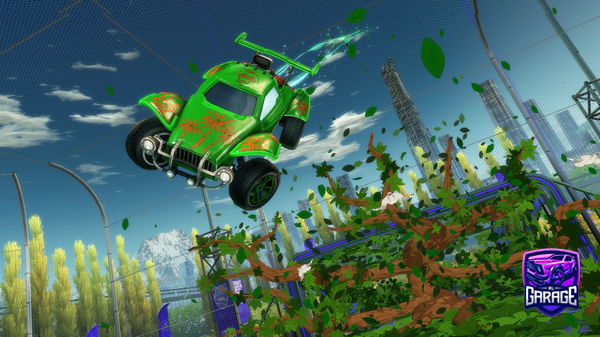 A Rocket League car design from papamafiasa