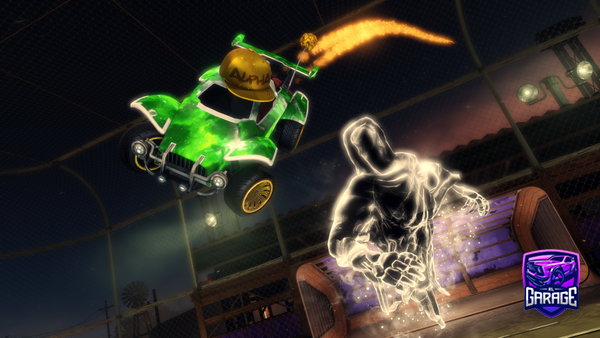A Rocket League car design from gyeretrade