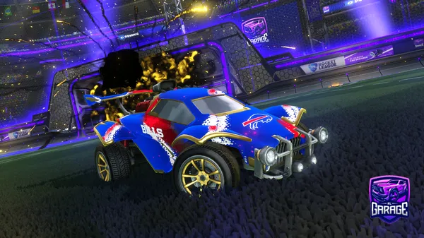 A Rocket League car design from Biscuit18