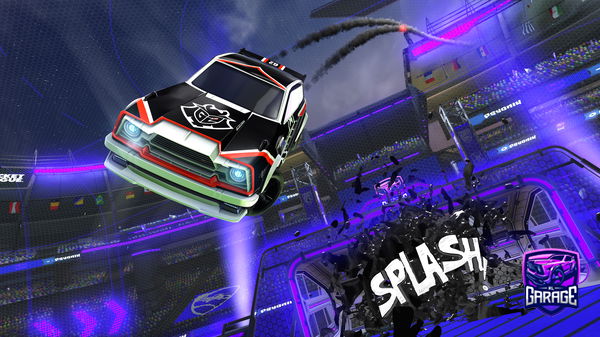 A Rocket League car design from XxrayoxX