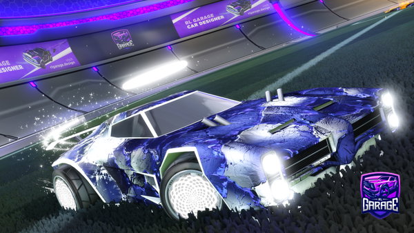 A Rocket League car design from Myswrr