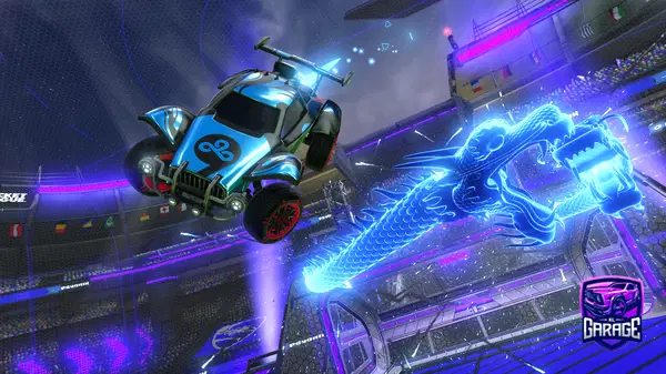 A Rocket League car design from SportyDan11