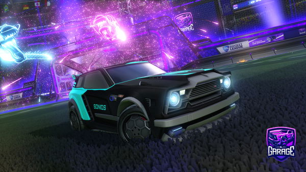 A Rocket League car design from TStriker07