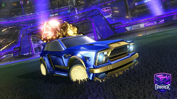 A Rocket League car design from Jeremiahbatman