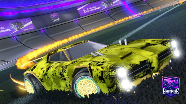 A Rocket League car design from Reezy-