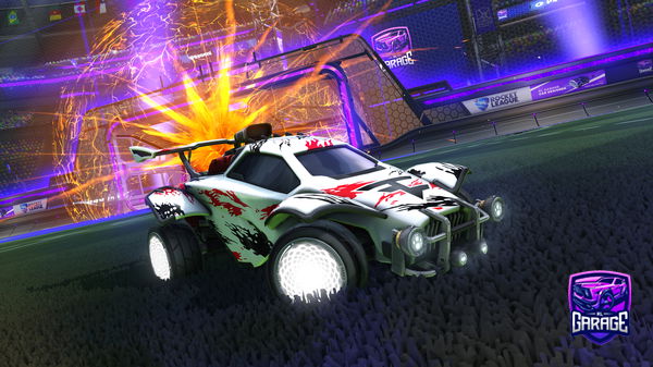 A Rocket League car design from rudisgrenis