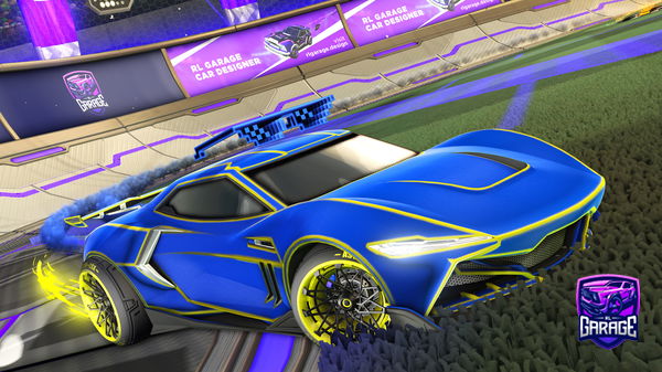 A Rocket League car design from BugattiB01