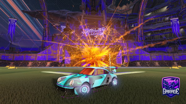 A Rocket League car design from Prasqoprd