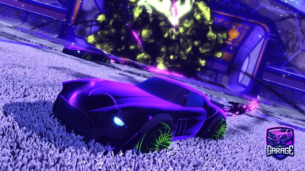 A Rocket League car design from Nyxie403