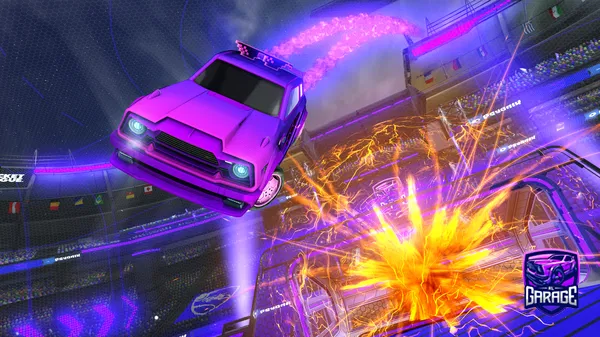 A Rocket League car design from Mxkby