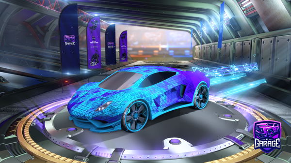 A Rocket League car design from ApplesRsorry