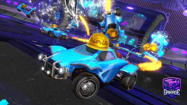 A Rocket League car design from Masonlew14