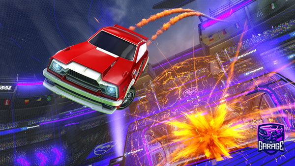 A Rocket League car design from NX-JK12