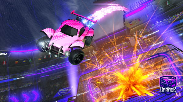 A Rocket League car design from sacredisded