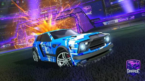 A Rocket League car design from MionzepapandrLl