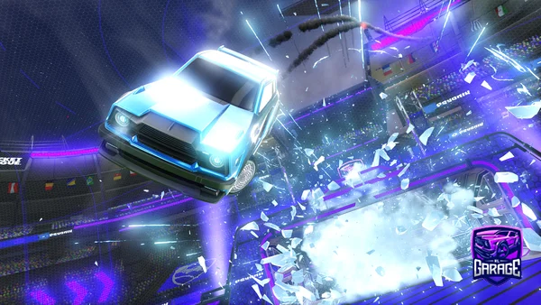 A Rocket League car design from X_DJN1