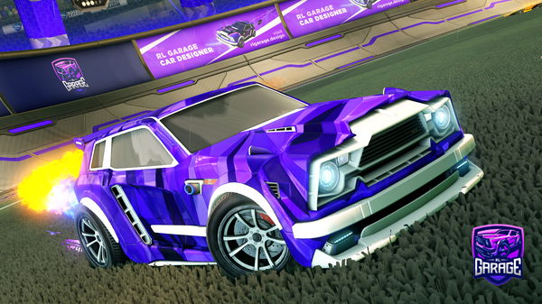 A Rocket League car design from Pulicca